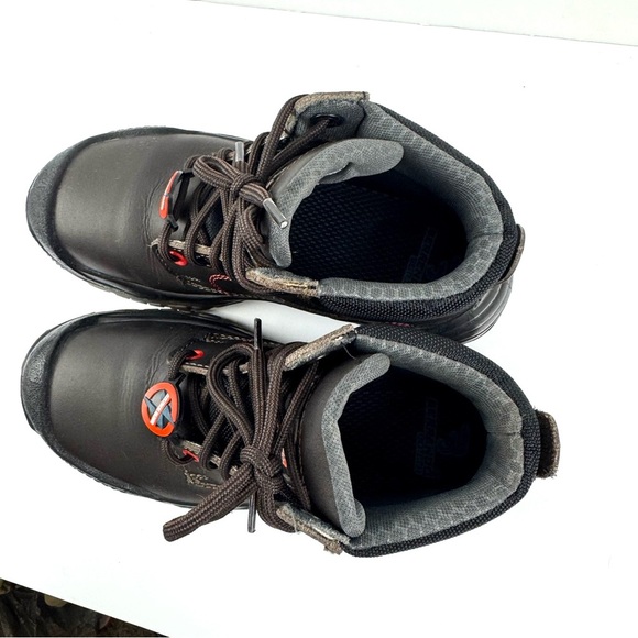 Berrendo Men's Sz 4 Steel Toe Work Boots Oil & Slip Resistant Industrial Shoes - Picture 7 of 11